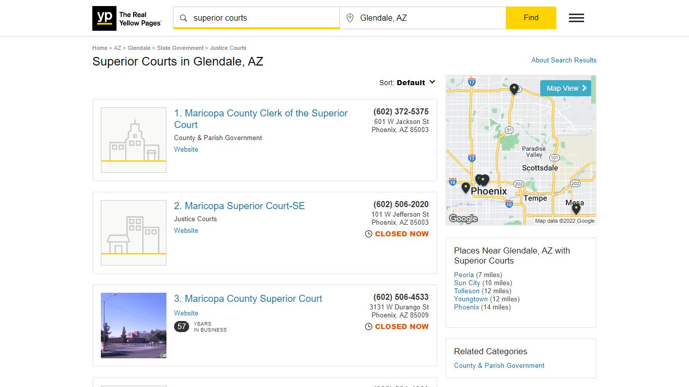 Superior Courts in Glendale, AZ with Reviews - YP.com